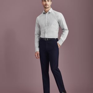 Siena Mens Slim Fit Flat Front Pant