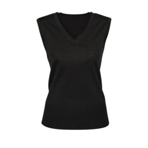 Biz Collection Ladies Black Milano Vest