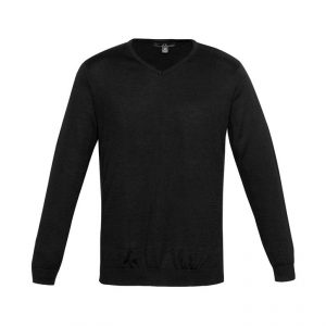 Biz Collection Mens Black Milano Pullover