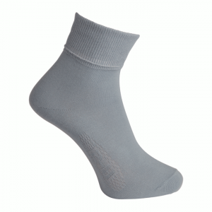 Spartan – Cotton Rich Turnover Sock – Grey Twin Pack – Uniform Solutions