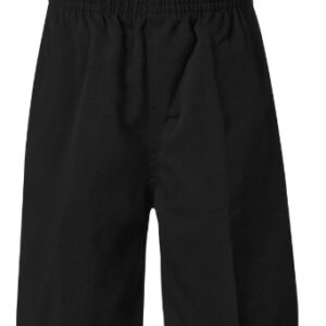 Unisex Microfibre Shorts - Black