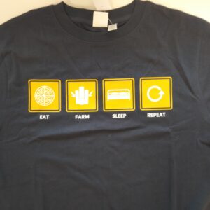 Mens Tee - Eat Farm Sleep Repeat