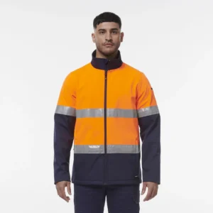 King Gee Reflective Spliced Softshell Jacket