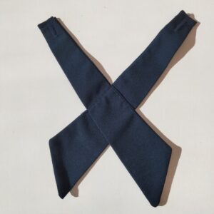 Girls Navy Blouse Tie