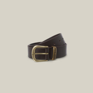 Yakka Leather Belt - Chocolate